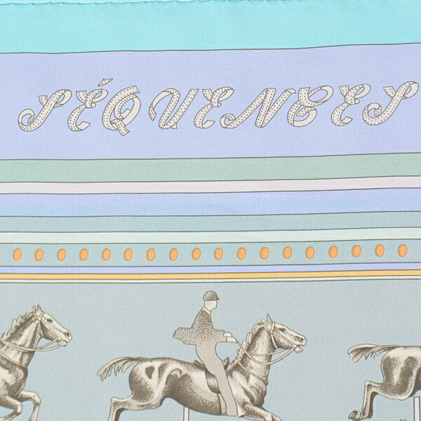 楽天市場】エルメス スカーフ レディース カレ90 SEQUENCES シーケンス