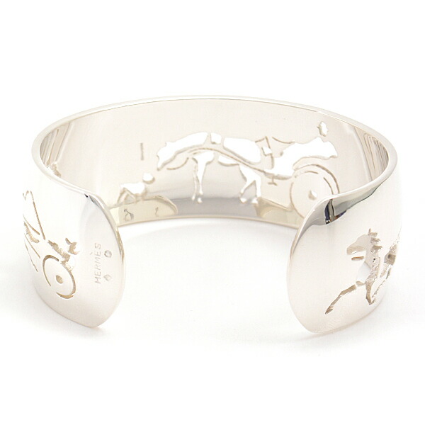 楽天市場】エルメス ブレスレット レディース 馬車モチーフ バングル