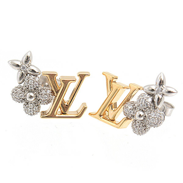 楽天市場】ルイヴィトン ピアス レディース ピュス LVグラム