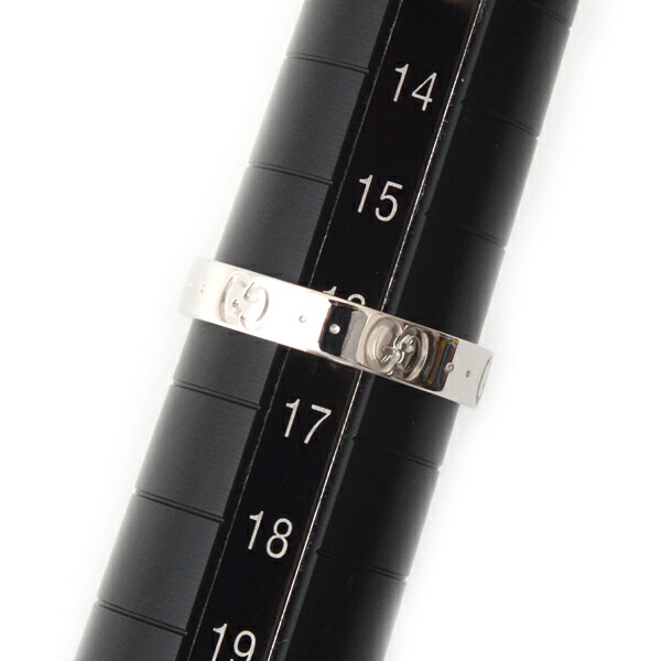 楽天市場】グッチ 指輪 レディース アイコンリング 17号 実寸日本