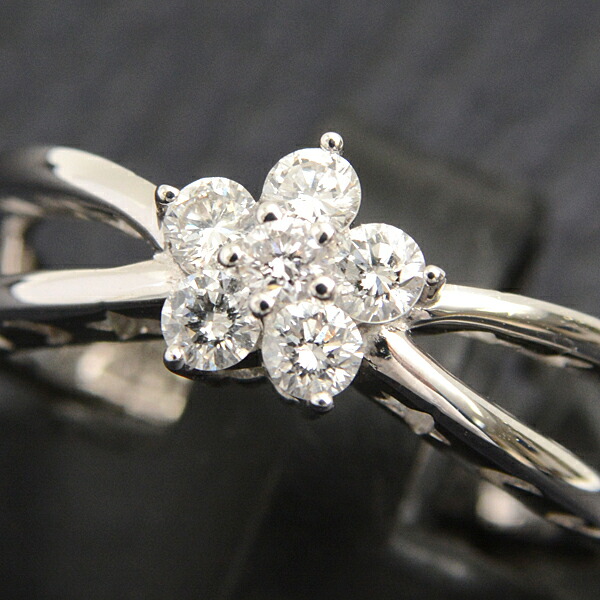 楽天市場】ポンテヴェキオ 指輪 レディース フラワー ダイヤ リング 11