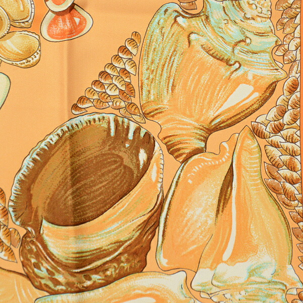 楽天市場】エルメス スカーフ レディース カレ90 Rocaille ロカイユ