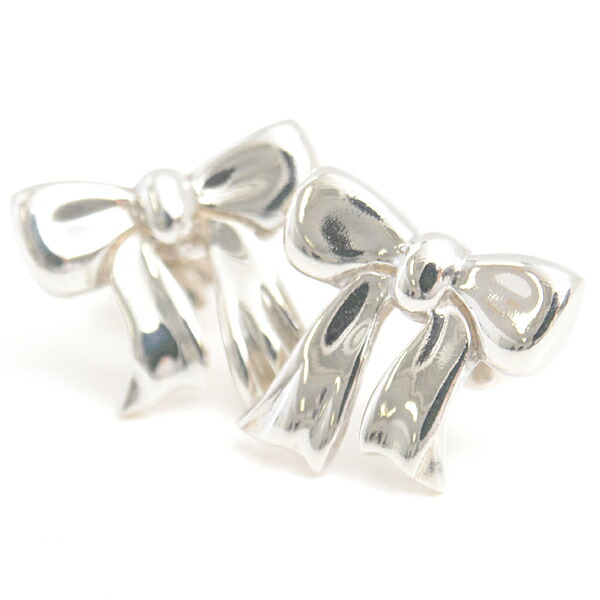 楽天市場】ティファニー ピアス レディース リボンモチーフ ピアス