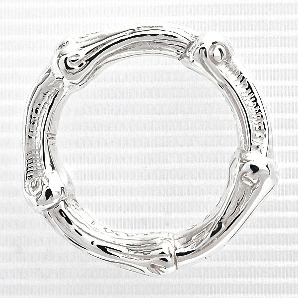 楽天市場】ティファニー 指輪 レディース バンブーリング 1996 竹 実測