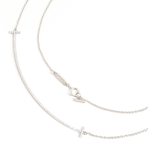 楽天市場】ティファニー ネックレス レディース Tスマイル ラージ