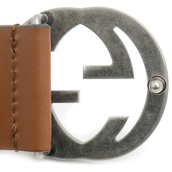 楽天市場】グッチ ベルト メンズ グッチシマ インターロッキングG