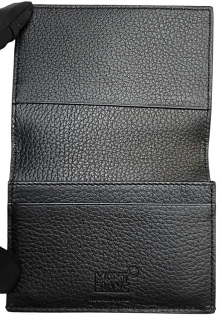 楽天市場】未使用 新古品 モンブラン カードケース 二つ折り カード