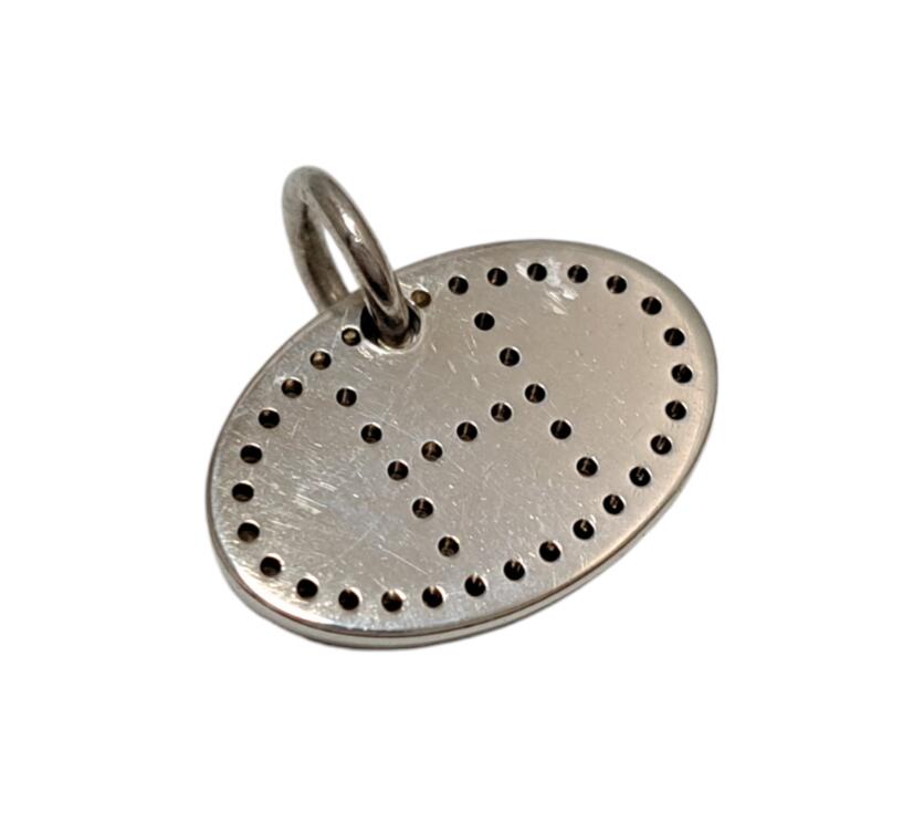 楽天市場】エルメス チャーム ペンダントトップ SV925 プレート