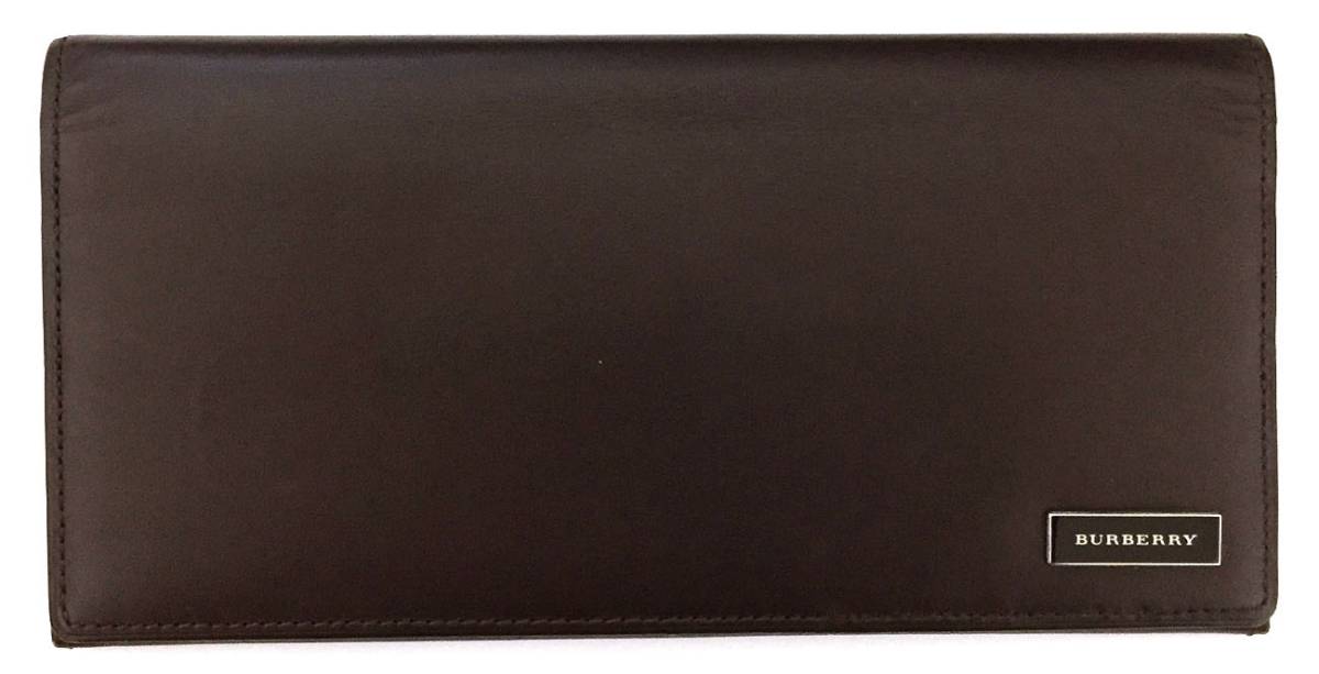 楽天市場】バーバリー 長財布 ブラウン 財布 メンズ 茶色 レザー 本革