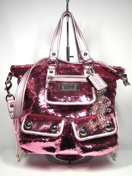 楽天市場】コーチ 2WAY トートバッグ スパンコール 13821