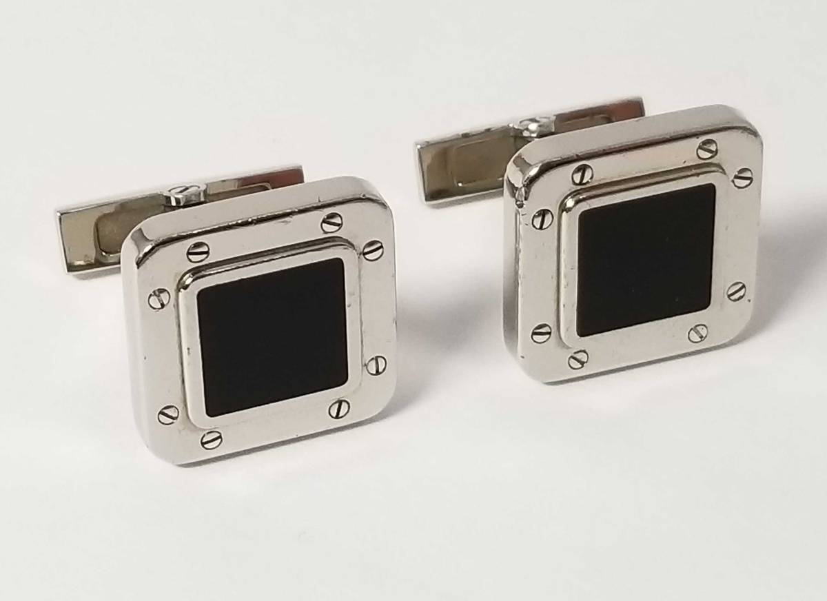 楽天市場】カルティエ カフス サントス ドゥ カルティエ カフリンクス