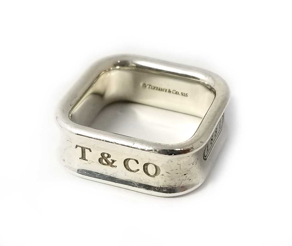 楽天市場】ティファニー 指輪 リング SV925 シルバーリング 約14