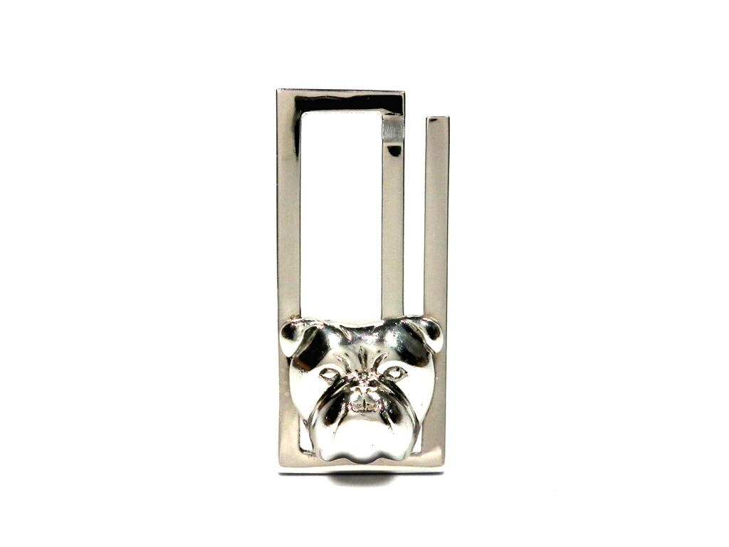 楽天市場】ダンヒル マネークリップ ブルドッグ アニマル 犬 SV925