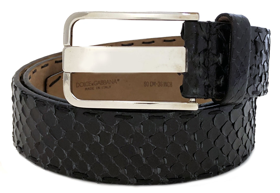 楽天市場】ドルチェ＆ガッバーナ ベルト ブラック 90cm 黒