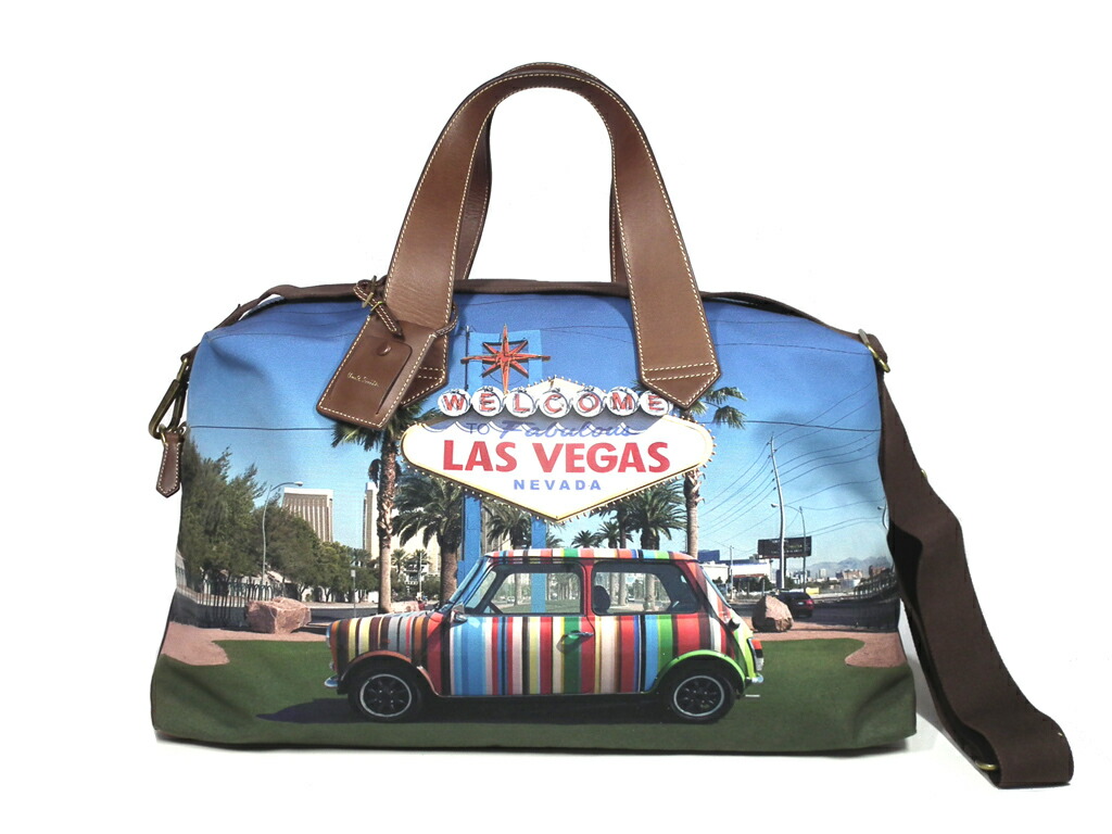 楽天市場】ポールスミス 2WAY ボストンバッグ ミニクーパー 車