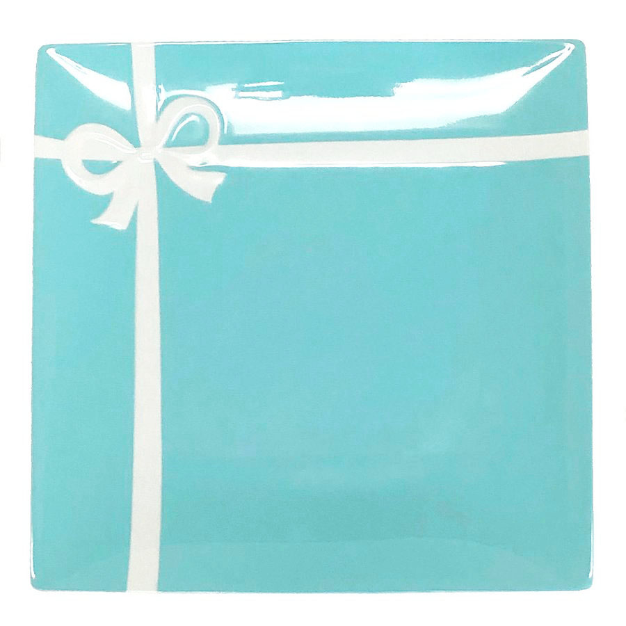 楽天市場】未使用 ティファニー プレート 角皿 大皿 スクエア ディナー