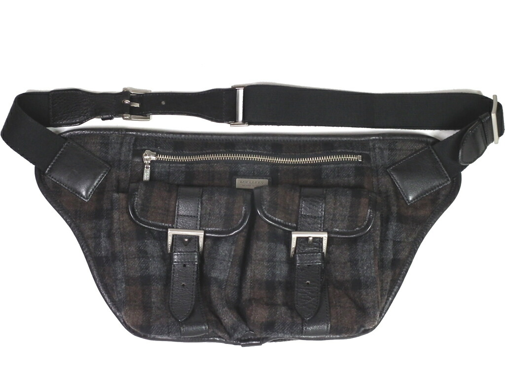 楽天市場】バーバリー ブラックレーベル ウエストバッグ ボディバッグ