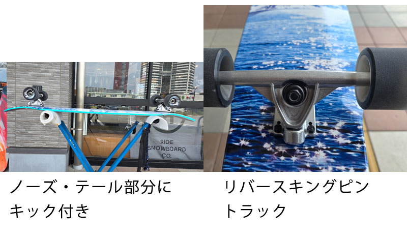 楽天市場】GRAVITY グラビティー 44インチ ロングスケートボード