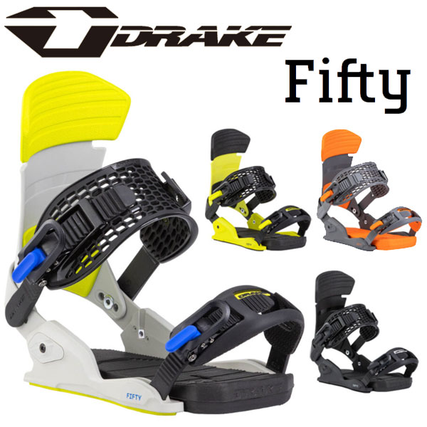 Drake Fifty ビンディング Lサイズ ブラック Drake Fifty ビンディング