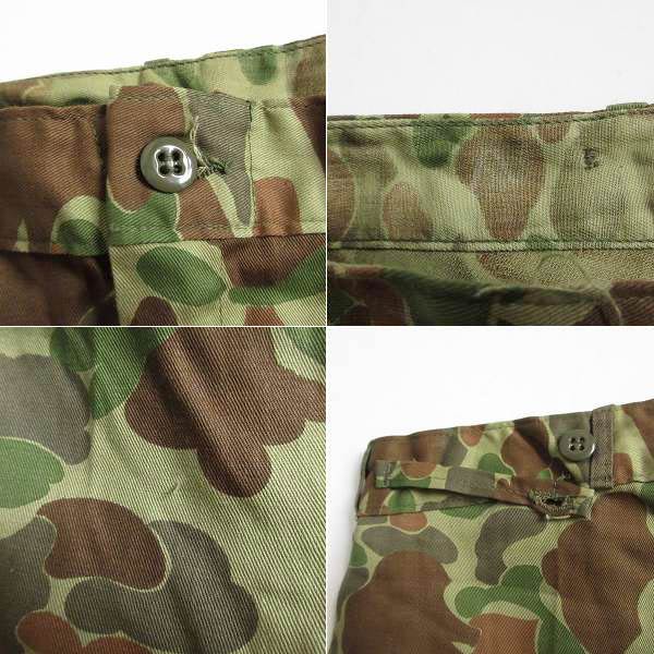 楽天市場】新品 50s USA製 フロッグスキン 迷彩 カーゴパンツ 実寸W37