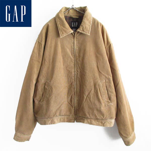 楽天市場】90s GAP オールド ギャップ 短丈 コーデュロイ ジャケット L