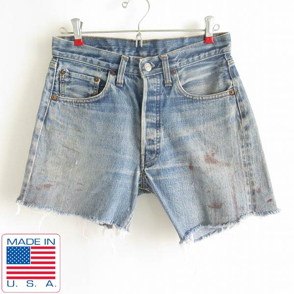 楽天市場】70s USA製 Levi's リーバイス501 66前期 ヒゲ落ち カット