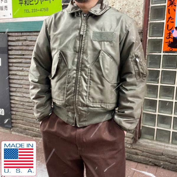 楽天市場】初期型 70s 実物 米軍 CWU-45/P フライトジャケット M