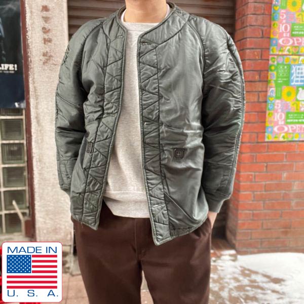 楽天市場】50s 黒タグ 実物 米軍 USAF ウール パイル ライナー