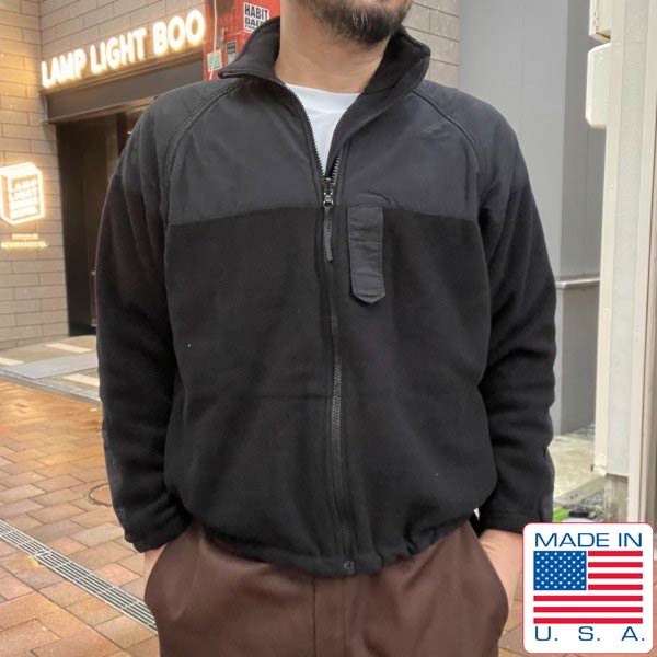 楽天市場】USA製 実物 米軍 US NAVY フリース ジャケット 黒 S-XS NWU