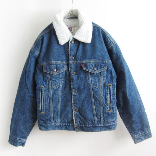 楽天市場】90s Levi's リーバイス 70609 内ボア デニムジャケット M 裏