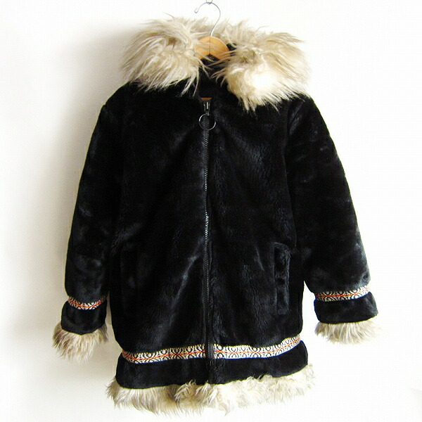楽天市場】70's/STEARNS/エスキモー ジャケット/黒【メンズS】毛足長