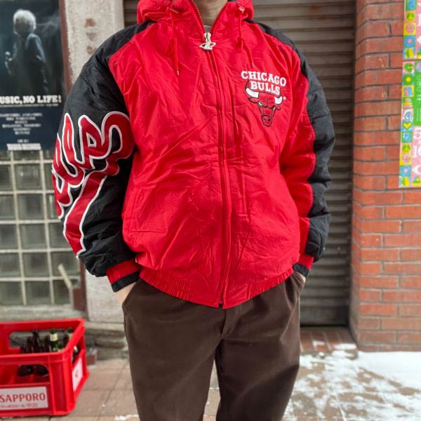 楽天市場】新品 90s NBA シカゴ ブルズ 中綿 ナイロンジャケット XL