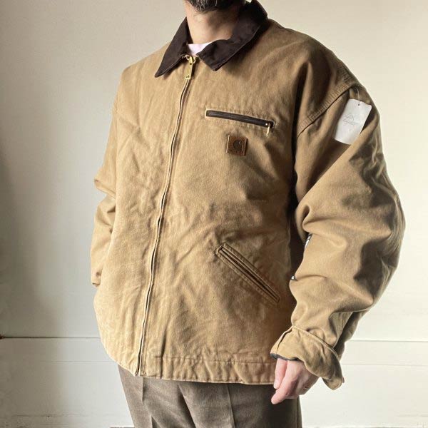 楽天市場】新品 00s carhartt デトロイト ジャケット CML 4XL キャメル