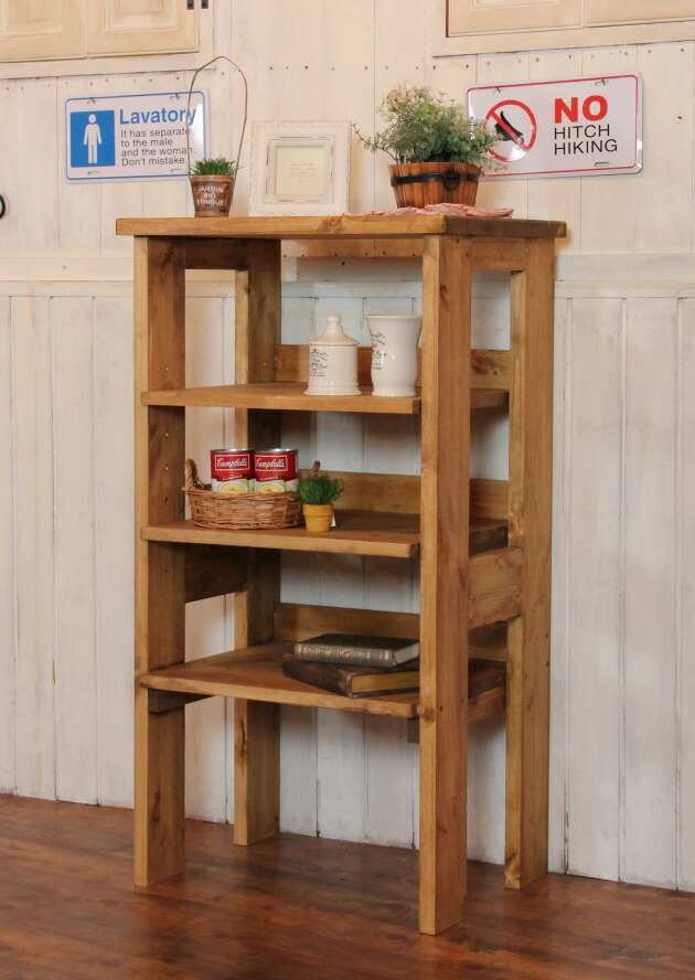 楽天市場】COUNTRY・シンプル・3段ラック オーダーメイド