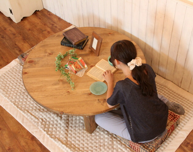 楽天市場】こたつ 幅120 テーブル 円形 丸型 円卓 円型 おしゃれ