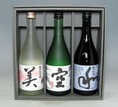 楽天市場】蓬莱泉 空・美・和 4合瓶セット ギフトボックス入り【空は