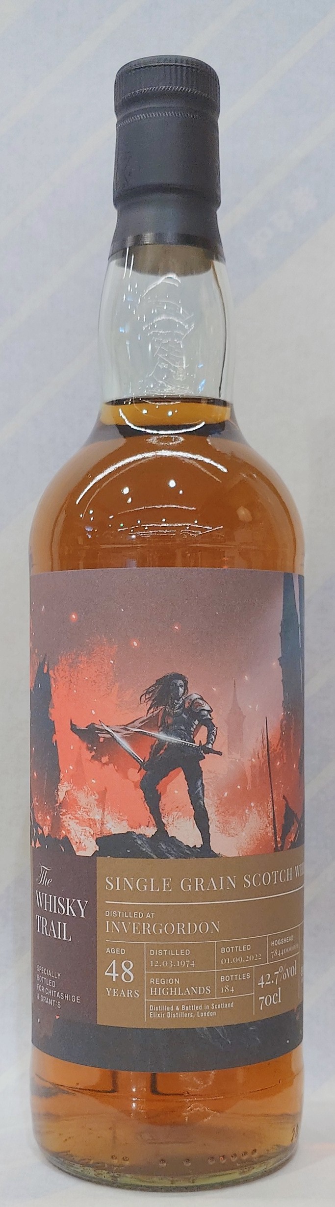 楽天市場】インヴァーゴードン 1974 48年 ホグスヘッド ウイスキー
