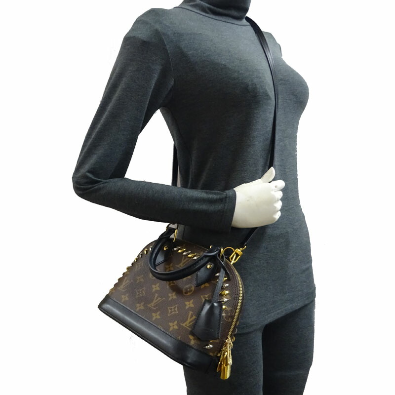 楽天市場】【飯能本店】 ルイ・ヴィトン アルマBB スタッズ レディース