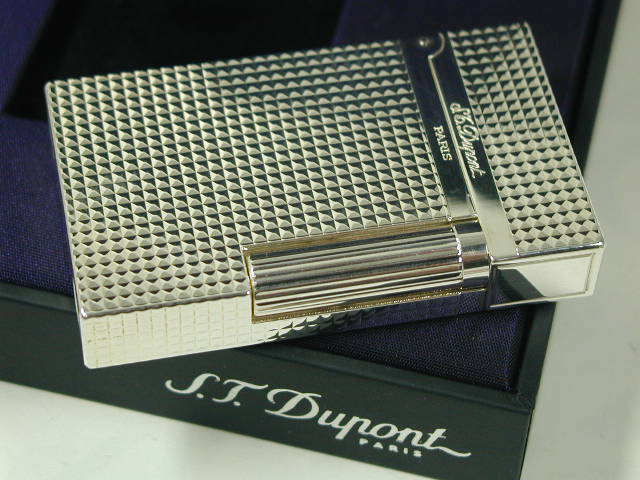専用出品。デュポンライター。底蓋。天然ダイヤモンド。 専用出品