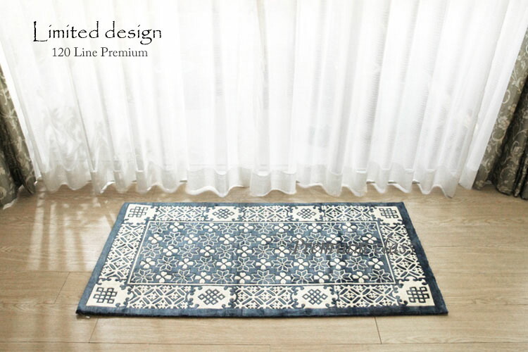 中国シルク100%段通: 120段手織り、186cm✖️122cm絨毯、カーペット