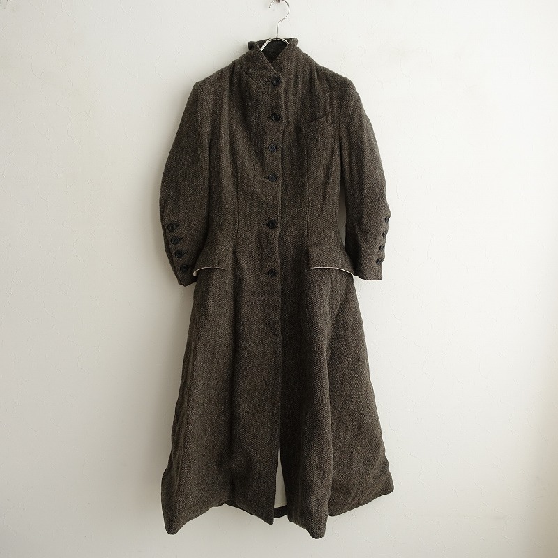 楽天市場】ポールハーデン Paul Harnden ウールヘリンボーンロング