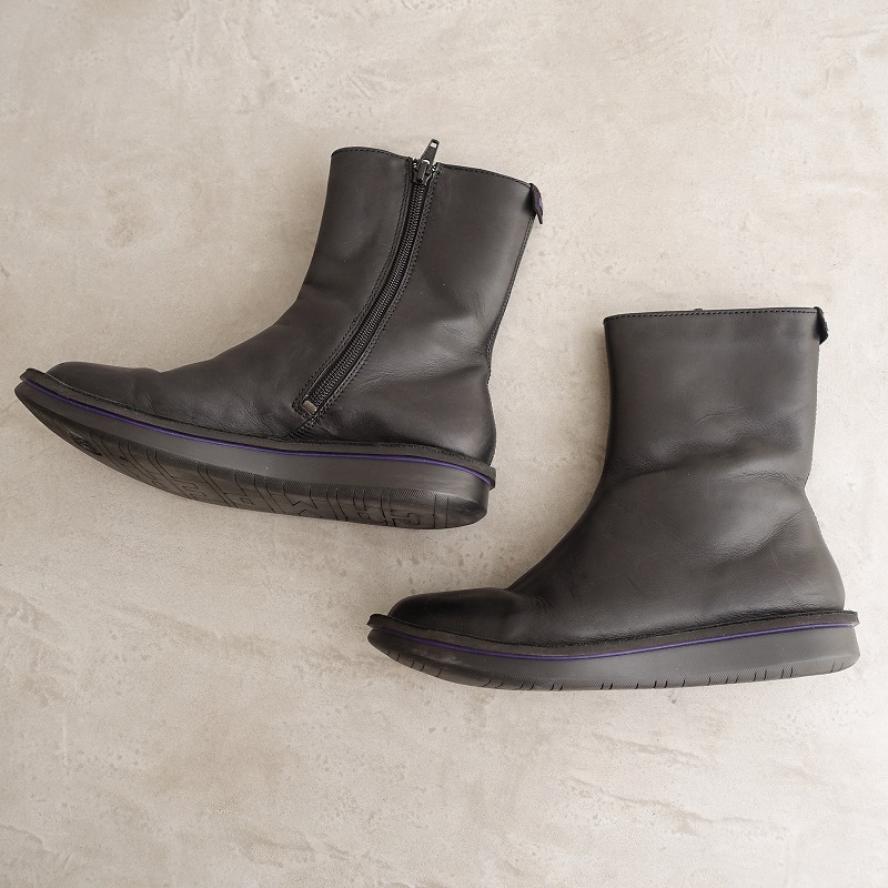 楽天市場】カンペール CAMPER レザーショートブーツ36/23.0 36【中古