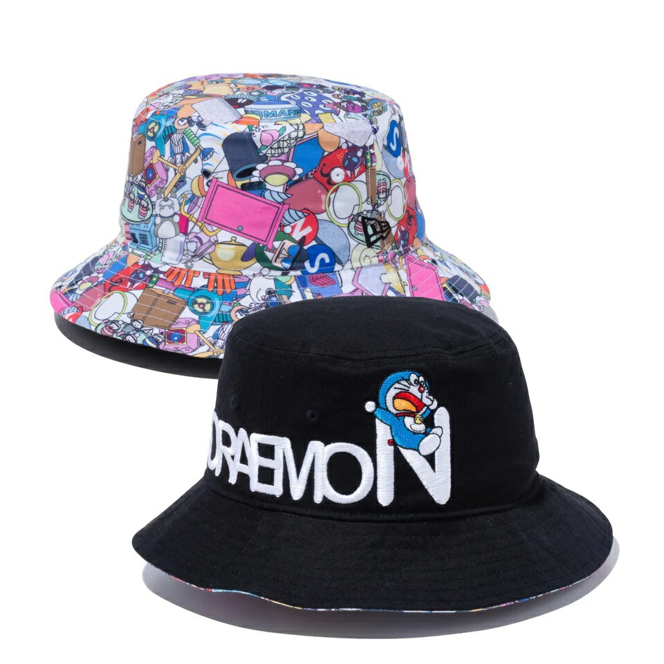 楽天市場】ニューエラ バケット01 ドラえもん タイトルロゴ 帽子