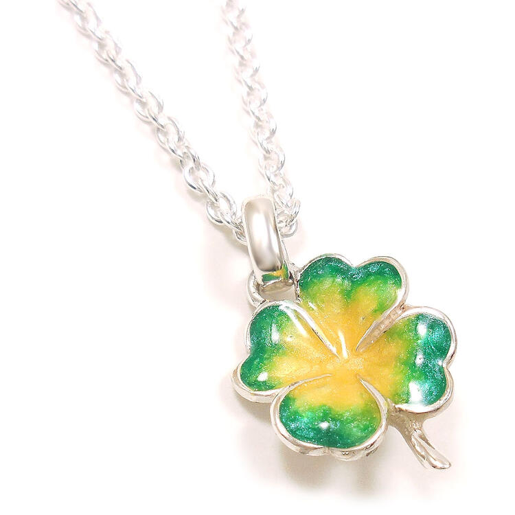楽天市場】ネックレス ペンダント シルバー925 四葉 クローバー
