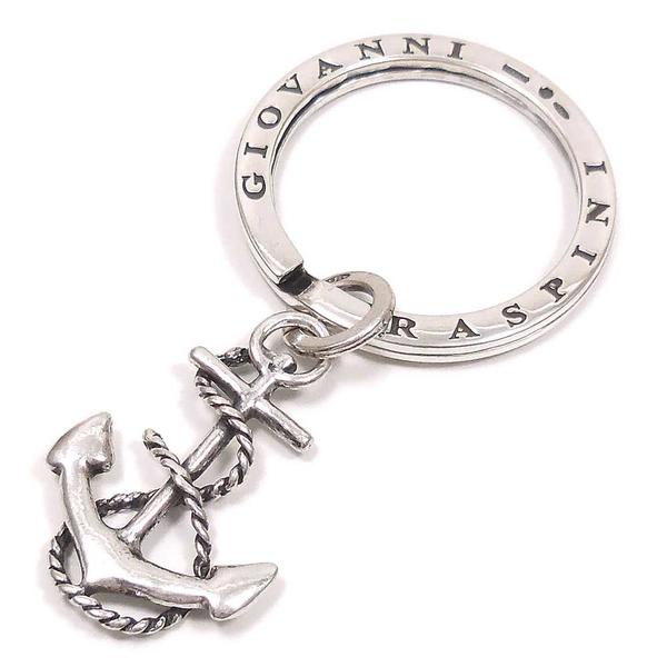 楽天市場】キーリング キーホルダー シルバー925 いぶし銀 錨 アンカー