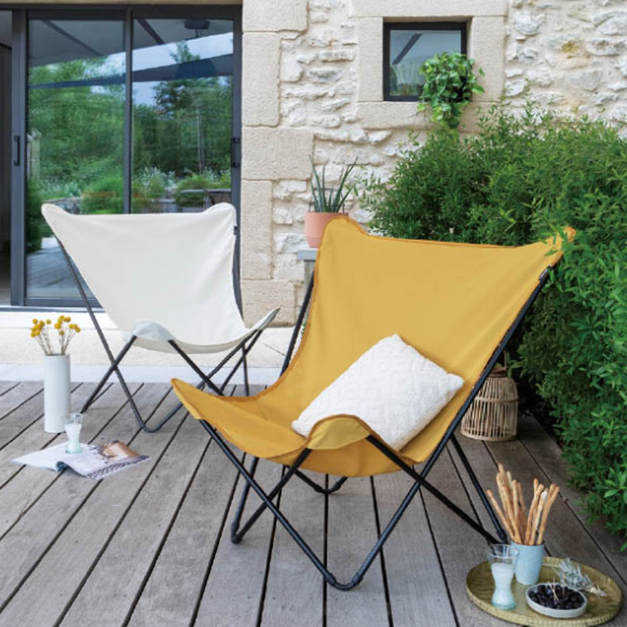 楽天市場】ガーデンチェア アウトドアチェア 折りたたみ イス