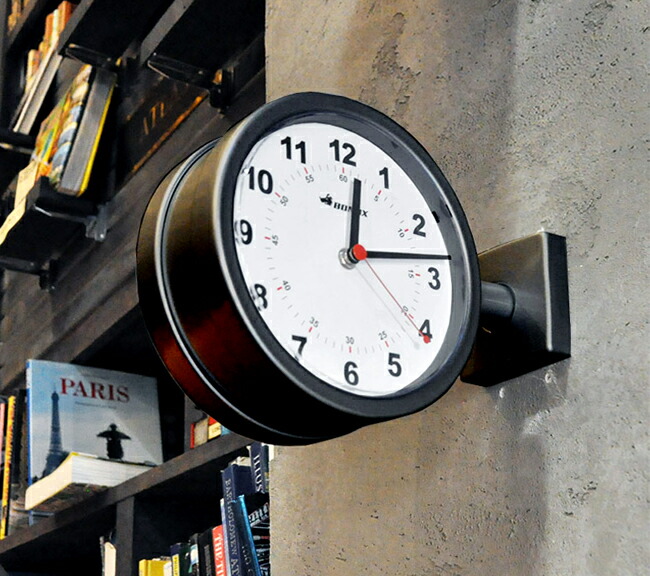 楽天市場】【即納】ダルトン 時計 ダブルフェイス クロック 両面時計