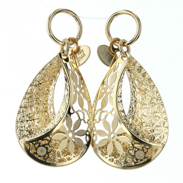 楽天市場】GSTV K18YG イエローゴールド フィリグラーナピアストップ