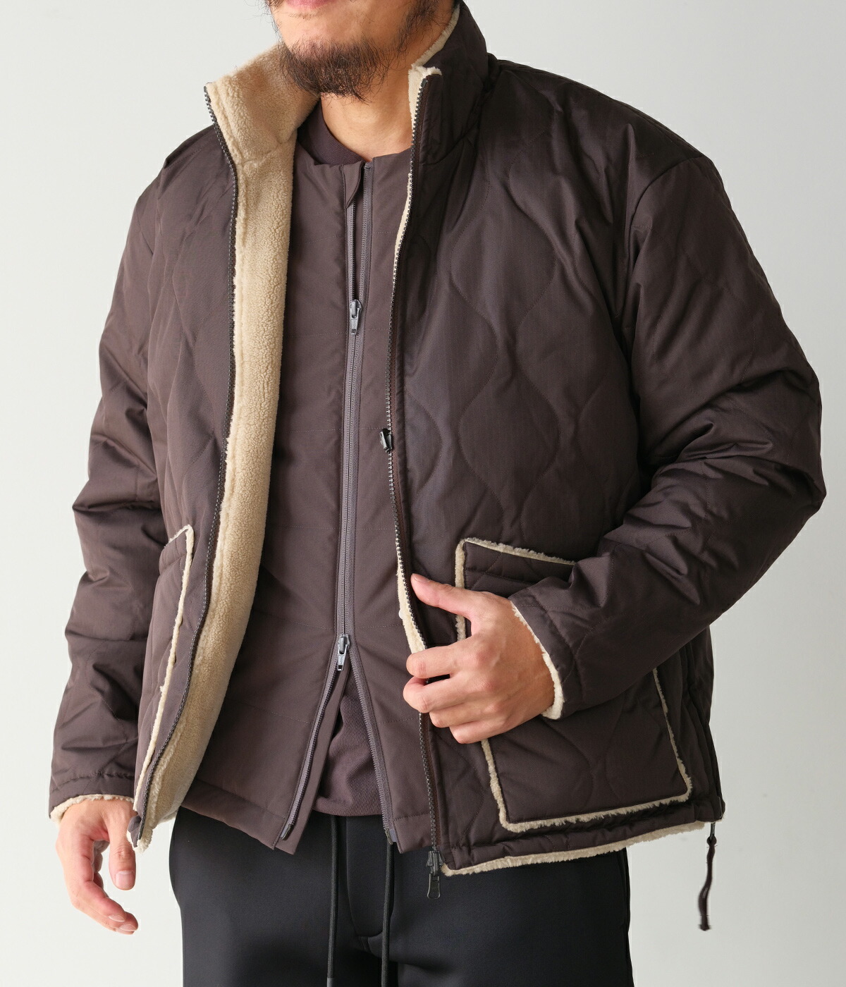 楽天市場】【別注】【junhashimoto|ジュンハシモト】MID DOWN VEST