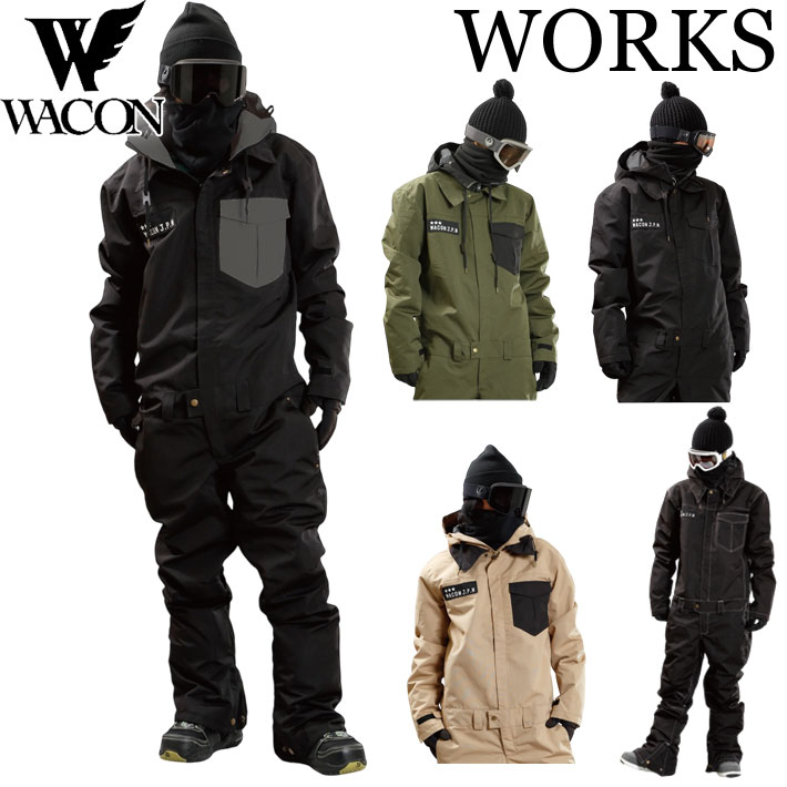 楽天市場】25-26 WACON ウェア つなぎ ジャケット パンツ ワコン